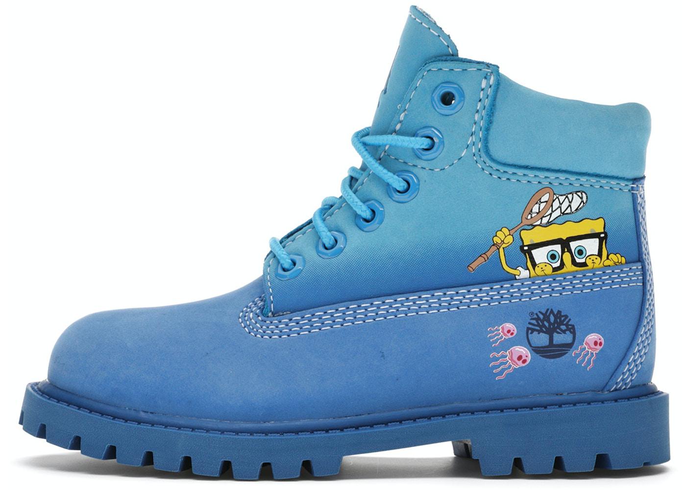 Timberland 6" Spongebob Blue (PS) TIMBERLAND 슈프라이즈